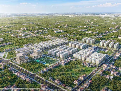 Happy Home Tràng Cát tăng tốc: Nhà ở xã hội chuẩn sống Vinhomes dần thành hình tại Nam Hải Phòng