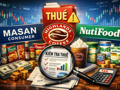 Cục Thuế “điểm danh” loạt ông lớn FMCG: Masan Consumer, Highlands Coffee, Nutifood vào diện kiểm tra 2026