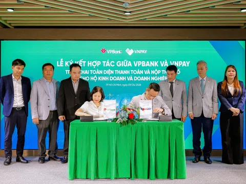 VPBank và VNPAY hợp tác hỗ trợ doanh nghiệp, hộ kinh doanh chuẩn hóa vận hành tài chính số
