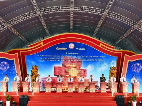 TP. HCM khởi công quảng trường trung tâm và Trung tâm hành chính 29.600 tỷ đồng do Sun Group đầu tư