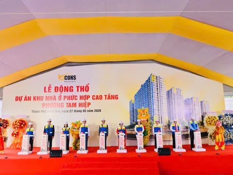 Bcons động thổ dự án gần 4.500 tỷ đồng tại trung tâm TP Đồng Nai