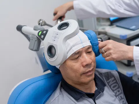 Nhờ được kích thích từ trường xuyên sọ, bệnh nhân mắc zona thoát khỏi ám ảnh đau như điện giật