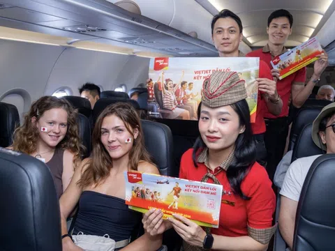 Bay cùng Vietjet, hoà mình vào mùa lễ hội bóng đá sôi động nhất hành tinh