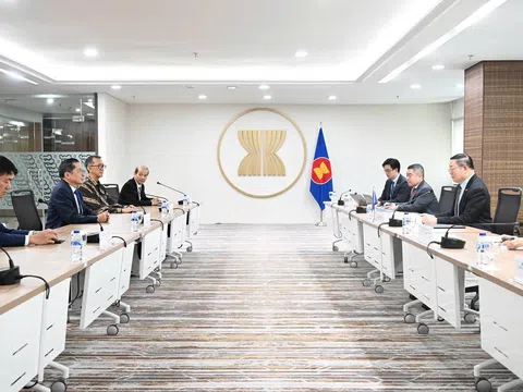Tổng Thư ký ASEAN tiếp Chủ tịch CT Group