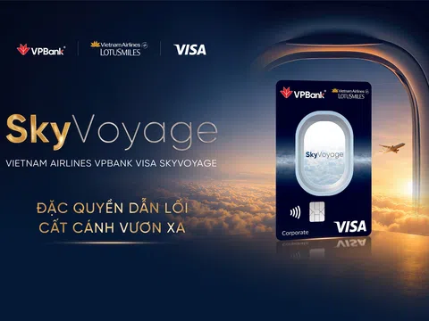 Vietnam Airlines VPBank Visa SkyVoyage:  Thẻ tín dụng doanh nghiệp đầu tiên kết hợp quản trị dòng tiền và đặc quyền hàng không