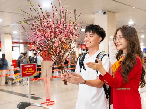 Đặt vé Tết 2027 cùng Vietjet, vui xuân trọn vẹn với giá chỉ từ 490.000 đồng