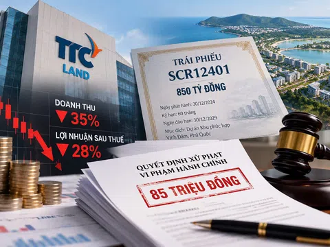 TTC Land bị xử phạt về trái phiếu, lợi nhuận bán niên giảm 28%