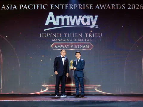 Tổng Giám đốc Amway Việt Nam hai năm liên tiếp được vinh danh Doanh nhân xuất sắc châu Á