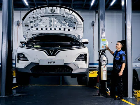 Chủ xe VinFast VF 6 hài lòng vì bảo dưỡng thuận tiện, chi phí thấp