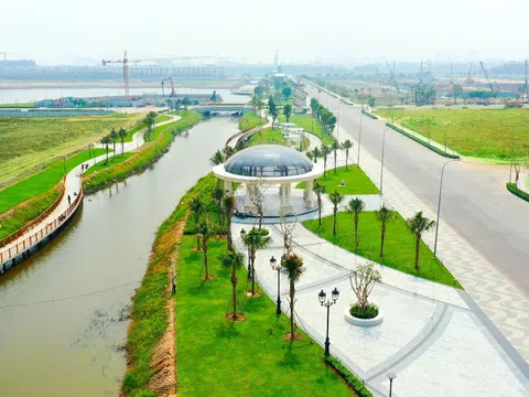 Hơn 350 tỷ đồng hoàn thiện 5ha công viên và tuyến phố đi bộ kênh Sông Trăng tại Van Phuc City